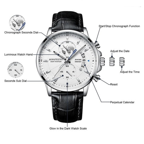 Handwriting Gifts for Groom, Groom Watch, Wedding Watch for Groom, Men